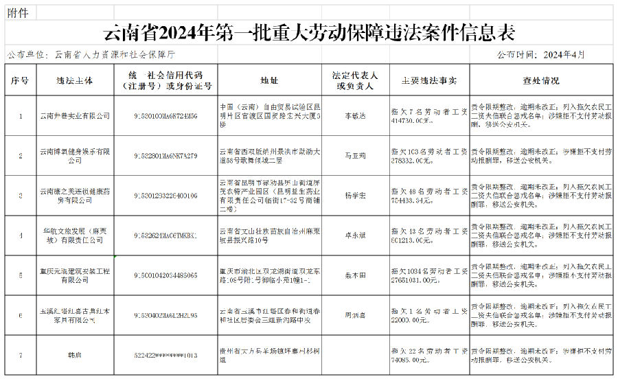云南省2024年第一批重大劳动保障违法案件信息表.png